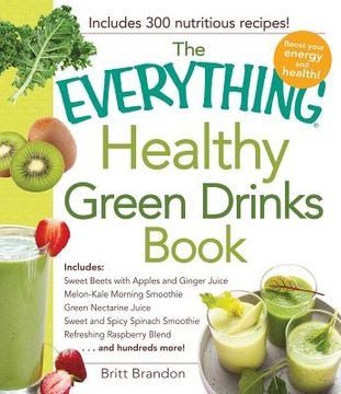 portada The Everything Healthy Green Drinks Book (en Inglés)