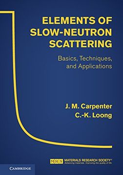 portada Elements of Slow-Neutron Scattering: Basics, Techniques, and Applications 