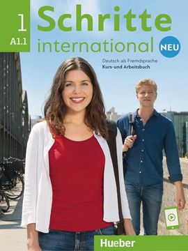 portada Schritte International neu 1. Kursbuch + Arbeitsbuch mit Audios Online (in German)