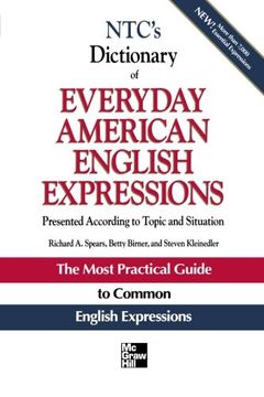 portada Ntc' S Dictionary of Everyday American English Expressions (Mcgraw-Hill esl References) 