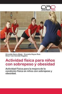 portada Actividad Física Para Niños con Sobrepeso y Obesidad