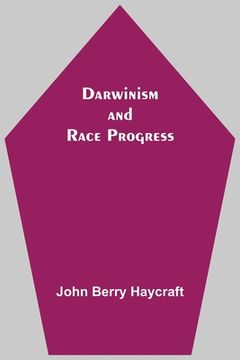 portada Darwinism And Race Progress (en Inglés)