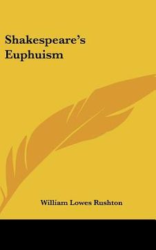 portada shakespeare's euphuism (in English)