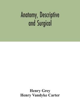 portada Anatomy, Descriptive and Surgical (in English)