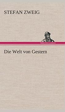 portada Die Welt von Gestern (in German)