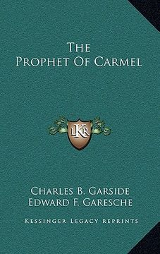 portada the prophet of carmel