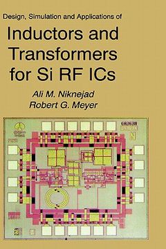 portada design, simulation and applications of inductors and transformers for si rf ics (en Inglés)