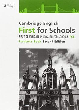portada Cambridge English First for Schools Student's Book (en Inglés)