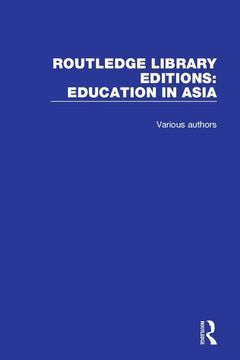 portada Routledge Library Editions: Education in Asia (in English)