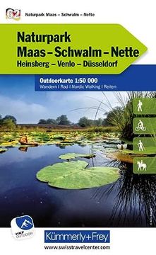 portada Naturpark Maas - Schwalm - Nette nr. 62 Outdoorkarte Deutschland 1: 50 000: Heinsberg, Venlo, Düsseldorf, Water Resistant, Free Download mit hkf Outdoor app (Kümmerly+Frey Outdoorkarten Deutschland)