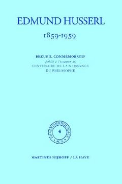 portada 1859-1959. recueil commemoratif publie a l'occasion du centenaire de la naissance du philosophe