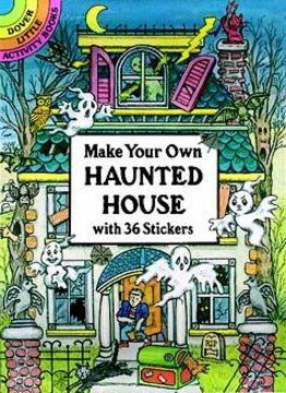 portada Make Your own Haunted House With 36 Stickers (Dover Little Activity Books Stickers) 