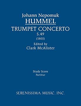 portada Trumpet Concerto, S.49: Study score