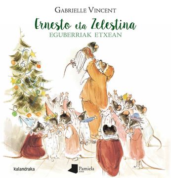 portada Ernesto eta Zelestina Eguberriak Etxean (Euskera) (in Basque)