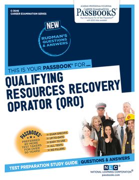 portada Qualifying Resources Recovery Operator (Qro) (C-3646): Passbooks Study Guide Volume 3646 (en Inglés)