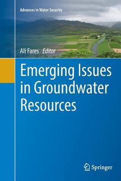 portada Emerging Issues in Groundwater Resources (en Inglés)