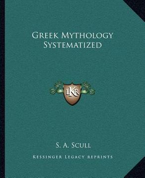 portada greek mythology systematized (en Inglés)