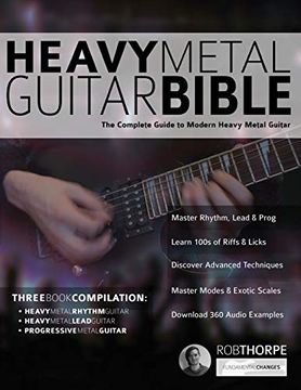 portada The Heavy Metal Guitar Bible: The Complete Guide to Modern Heavy Metal Guitar (en Inglés)