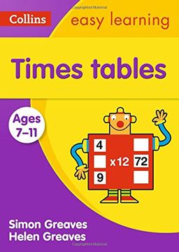 portada Collins Easy Learning Age 7-11 -- Times Tables Ages 7-11: New Edition