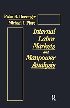 portada Internal Labor Markets and Manpower Analysis (en Inglés)