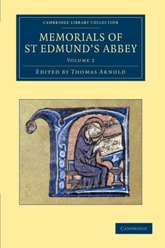 portada Memorials of st Edmund's Abbey 3 Volume Set: Memorials of st Edmund's Abbey - Volume 2 (Cambridge Library Collection - Rolls) (en Inglés)