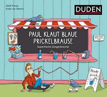 portada Paul Klaut Blaue Prickelbrause - Superfreche Zungenbrecher - ab 5 Jahren (in German)