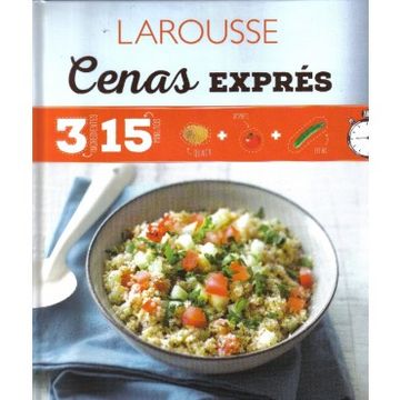 portada Cenas Exprés: 3 Ingredientes 15 Minutos (in Spanish)