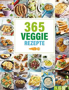 portada 365 Veggie-Rezepte: 365 Vegetarische Rezepte Rund Um's Jahr (365 Rezepte) (in German)
