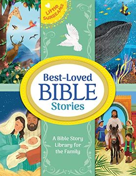 portada Best-Loved Bible Stories - 8-Book Library Boxed Gift set for Children: Including Stories of Noah's Ark, the Birth of Jesus, the Creation Story, Daniel. Lion's Den, Jonah, and More (Little Sunbeams) 