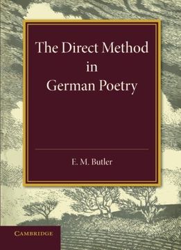 portada The Direct Method in German Poetry (en Inglés)