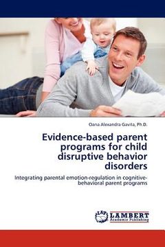 portada evidence-based parent programs for child disruptive behavior disorders (en Inglés)