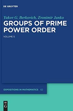 portada Groups of Prime Power Order 5 (de Gruyter Expositions in Mathematics) (en Inglés)