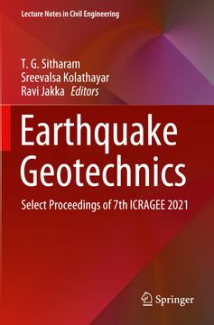 portada Earthquake Geotechnics: Select Proceedings of 7th Icragee 2021 (en Inglés)
