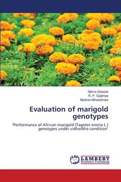 portada Evaluation of marigold genotypes (in English)