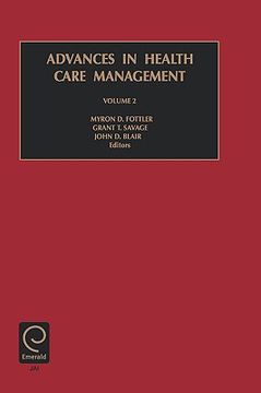 portada advances in health care management (en Inglés)