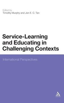portada service-learning and educating in challenging contexts: international perspectives (en Inglés)