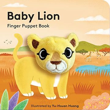 portada Baby Lion: Finger Puppet Book (en Inglés)