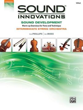 portada sound innovations sound development: viola: chorales and warm-up exercises for tone, techinique and rhythm: intermediate string orchestra