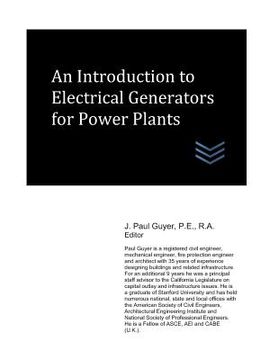 portada An Introduction to Electrical Generators for Power Plants (en Inglés)