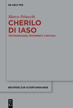 portada Cherilo di Iaso (en Italiano)
