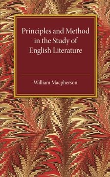 portada Principles and Method in the Study of English Literature (en Inglés)