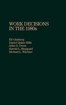 portada work decisions in the 1980s (en Inglés)