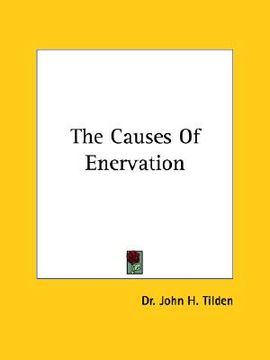 portada the causes of enervation (en Inglés)