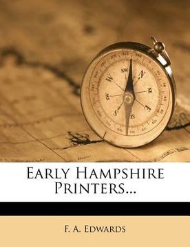 portada early hampshire printers... (en Inglés)
