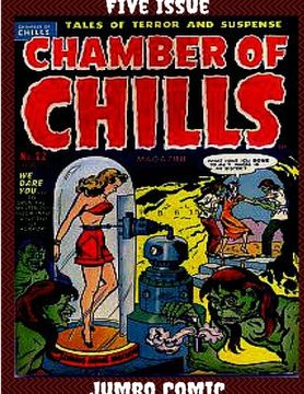 portada Chamber of Chills Five Issue Jumbo Comic (en Inglés)