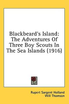 portada blackbeard's island: the adventures of three boy scouts in the sea islands (1916) (in English)