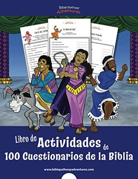 portada Libro de Actividades de 100 Cuestionarios de la Biblia