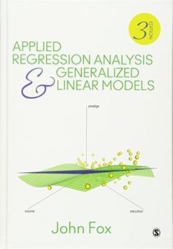 portada Applied Regression Analysis and Generalized Linear Models (en Inglés)