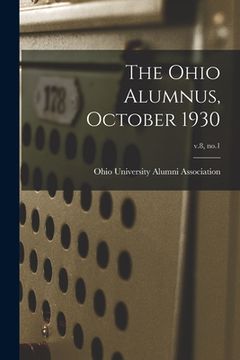 portada The Ohio Alumnus, October 1930; v.8, no.1 (en Inglés)