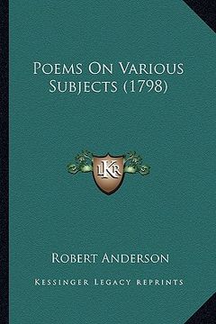 portada poems on various subjects (1798)